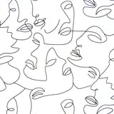 SABRINA SATIN PRINTS - ABSTRACT FACES
