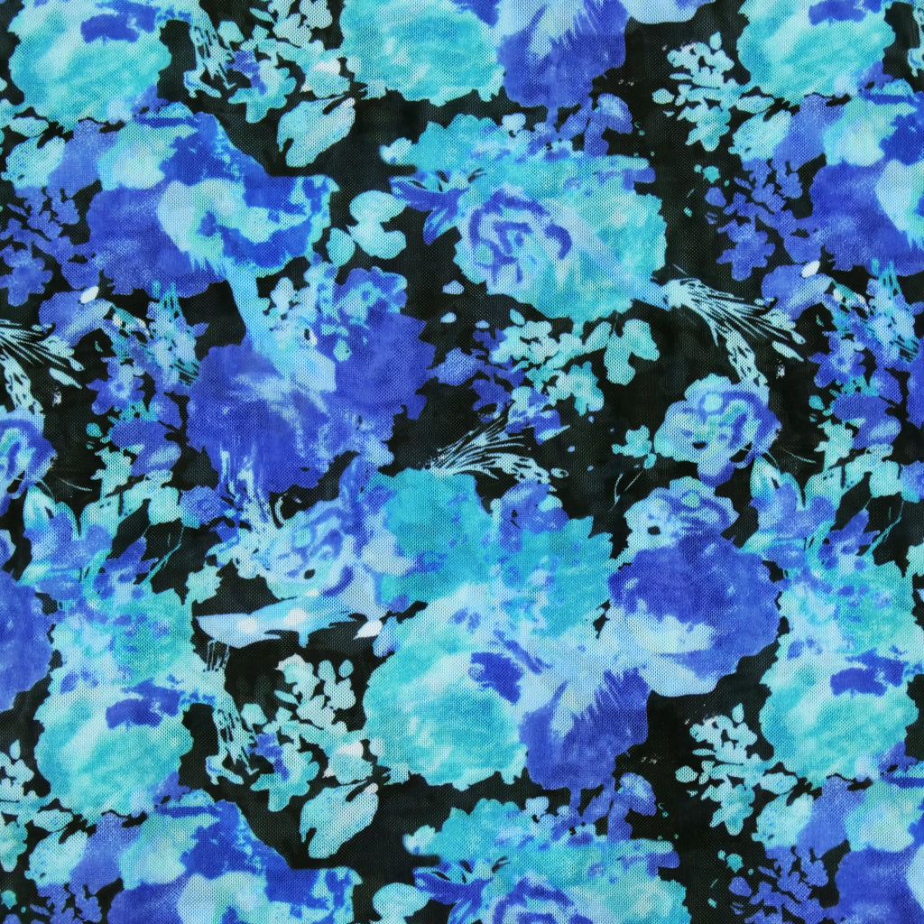OCEANIC MESH PRINTS -  FLORAL CN2786