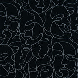 SABRINA KNIT PRINTS - ABSTRACT FACES