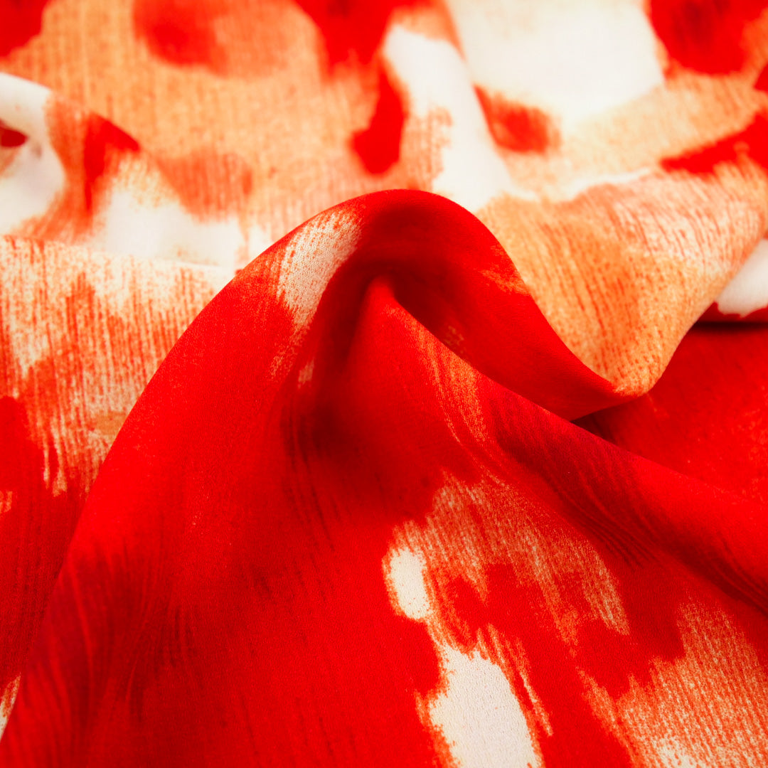 ILENE CREPE PRINTS - ABSTRACT WATERCOLOR