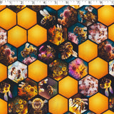 OLIVIA - RAYON PRINTS - BEE-HIVE