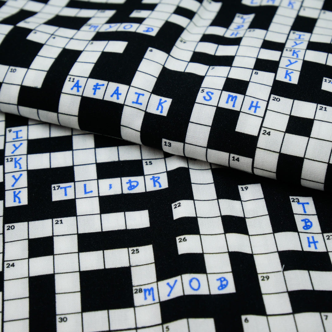 OLIVIA - RAYON PRINTS - CROSS-WORD
