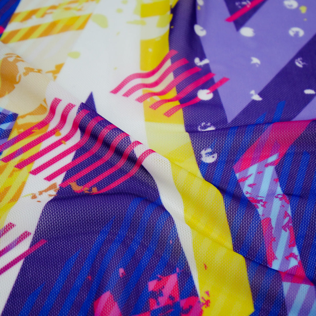 OLIVIA MESH PRINTS - GRAPHIC SHAPES