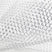 9 inch double scalloped edge netting - metallic silver