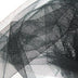 Black  Bridal Stiff Crinoline 60 inches wide