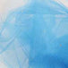 cindy blue shiny tulle with a glitter dot