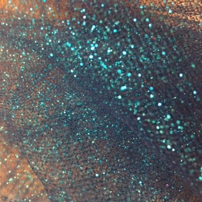 navy tulle with matching glitter