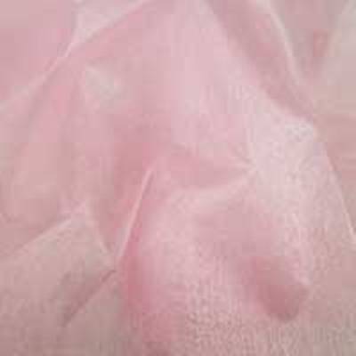 lt pink nylon shimmer organza