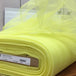 lemon nylon netting with a crisp hand