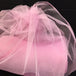 paris pink nylon netting with a crisp hand
