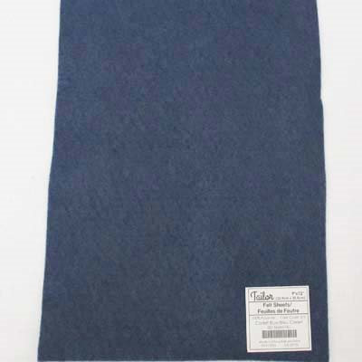 cadet blue polyester felt sheets