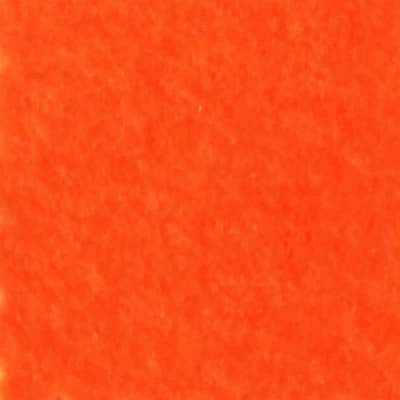 bright orange polyester felt