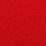 red polyester felt