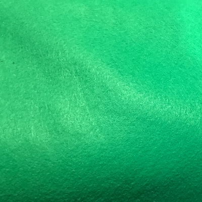 emerald polyester felt