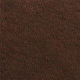 walnut polyester felt