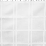 polyester gridline tabling - white