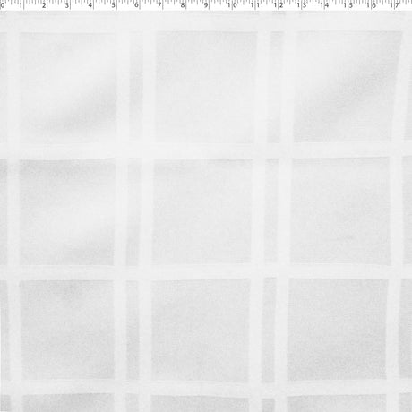 polyester gridline tabling - white