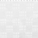 320cm wide polyester elixa grid tabling - white
