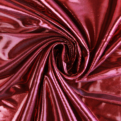 black/red polyester foil 