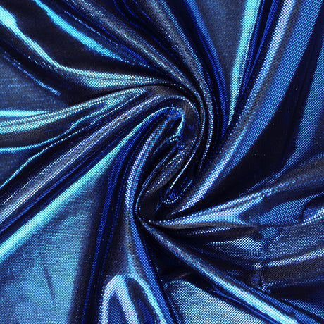 black/royal polyester foil 