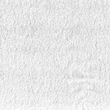 white cotton woven terry