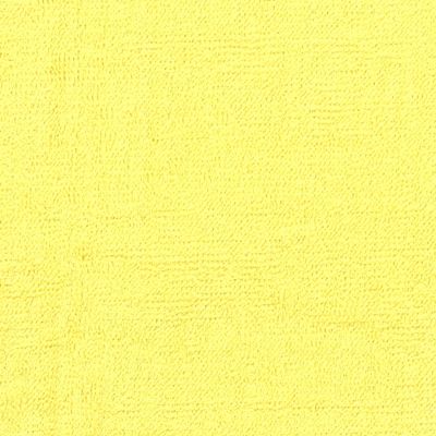 yellow cotton woven terry