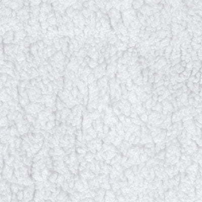 white polyester berber chenille