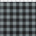 polyester chenille digital print buffalo check - grey/black