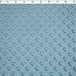 turquoise polyester dimple chenille