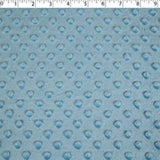 turquoise polyester dimple chenille