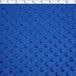 royal blue polyester dimple chenille