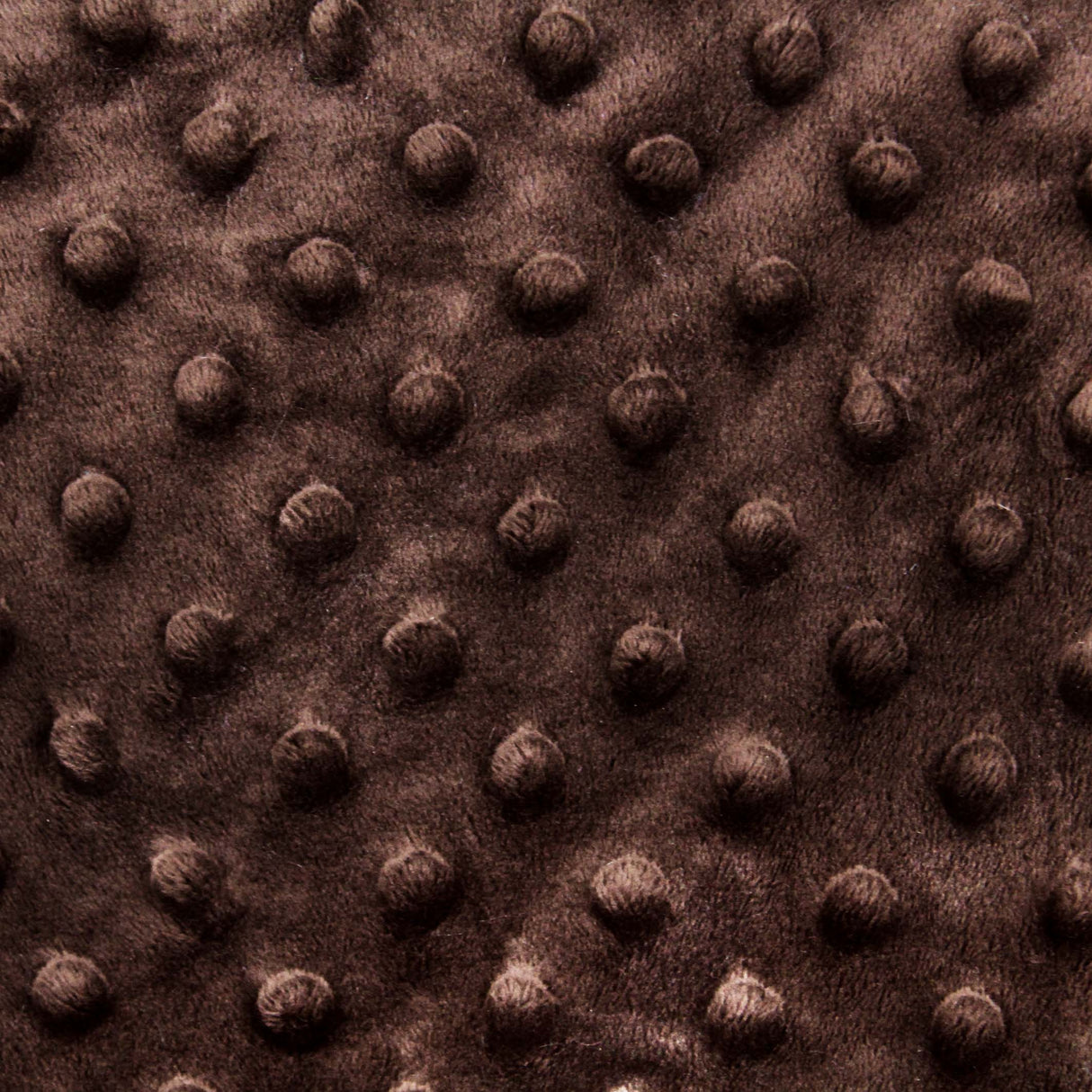 brown polyester dimple chenille 