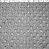 grey polyester dimple chenille