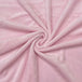 soft pink wide width polyester chenille