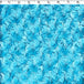 turquoise embossed cabbage rose swirl chenille