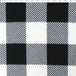 fleece ivory/black 4x4"buffalo check