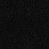 black polyester baby lamb fleece