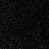 polyester fleece black