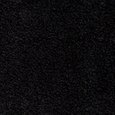 polyester fleece black