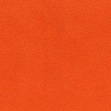 Medium weight brushed back polyester fleece in the colour of bright orange