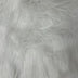 polyester acrylic faux fur white 