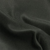 black matte polyester satin