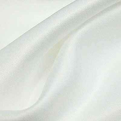 off white matte polyester satin