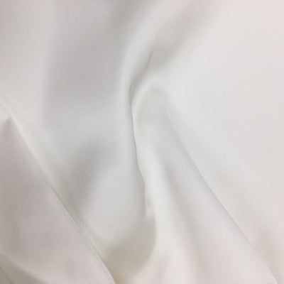 off white polyester spandex satin