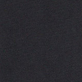 black polyester cotton satin with brushed back