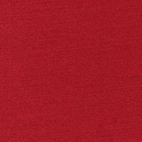red polyester cotton satin with brushed back