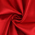 dk red polyester satin