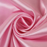 petal pink polyester satin