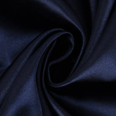 midnight polyester satin