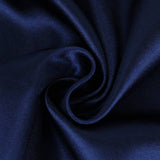 navy polyester satin